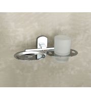 AURA Soap Dish Tumbler Holder Stainless Steel Bathroom Commercial Hotel Spa Wall Mount Heavy-Duty Anti-Rust Waterproof Easy Clean Professional Grade Durable Dual Function Rustproof Hygienic Space Saving Modern Luxury Design Secure Mounting Reliable